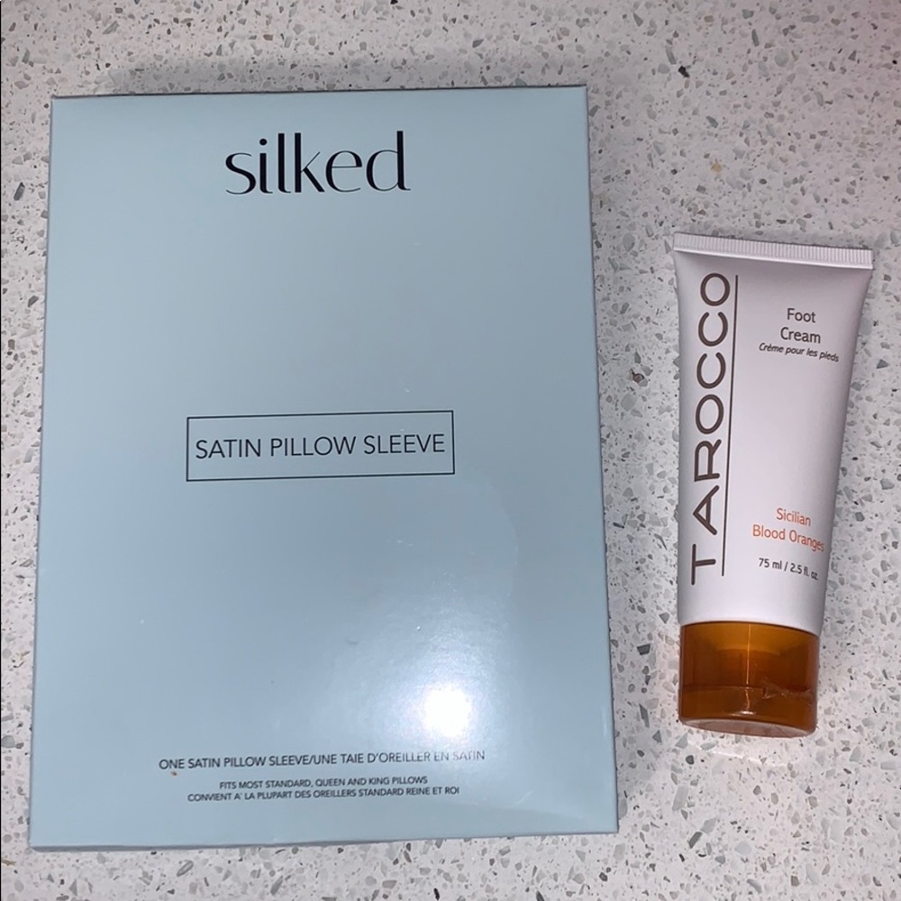 Silk Pillow Case - Beauty Bundle